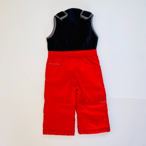 Columbia Red Bib Snow Pants Size 2T - Picture 2 of 4